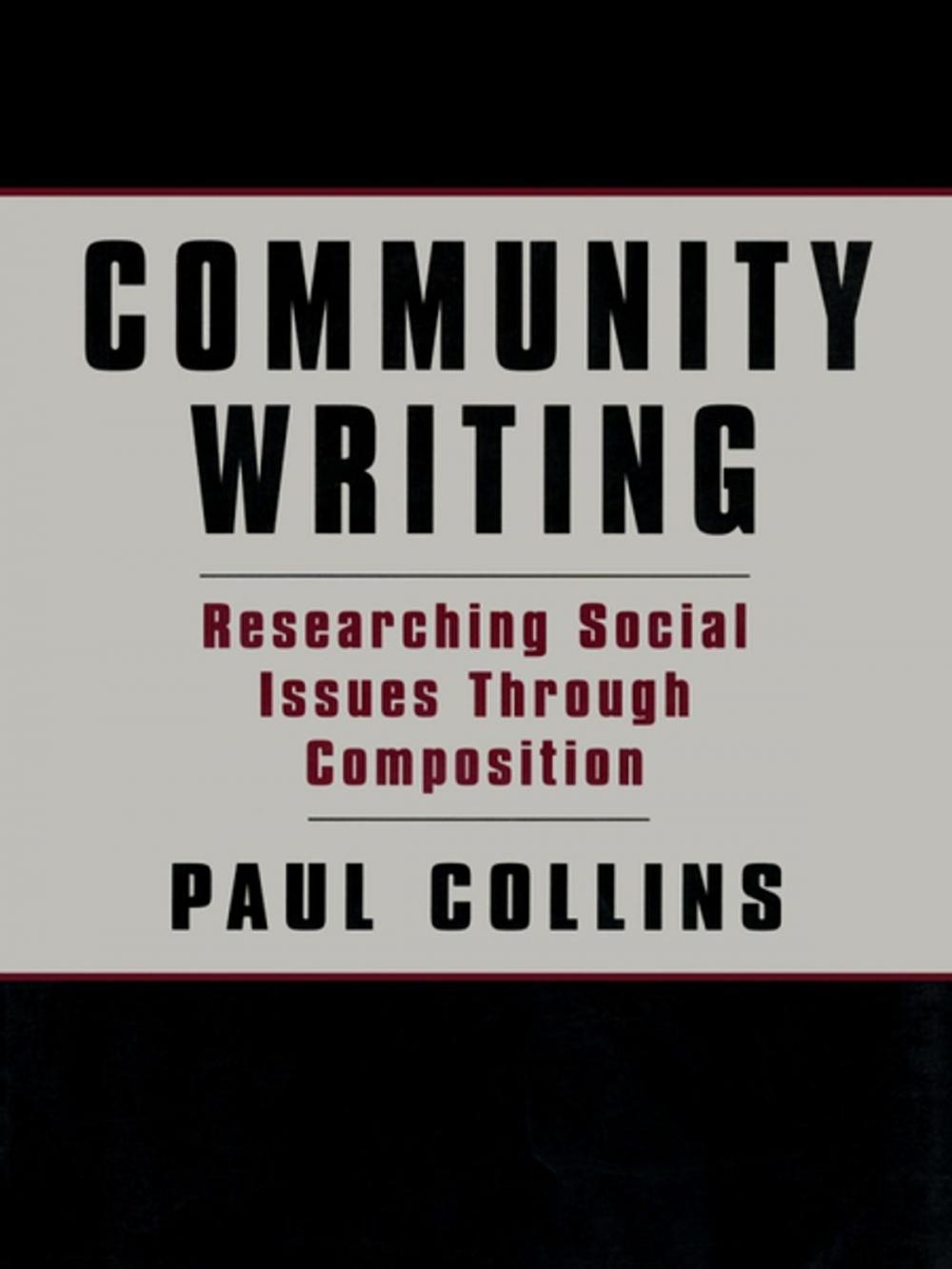 Big bigCover of Community Writing