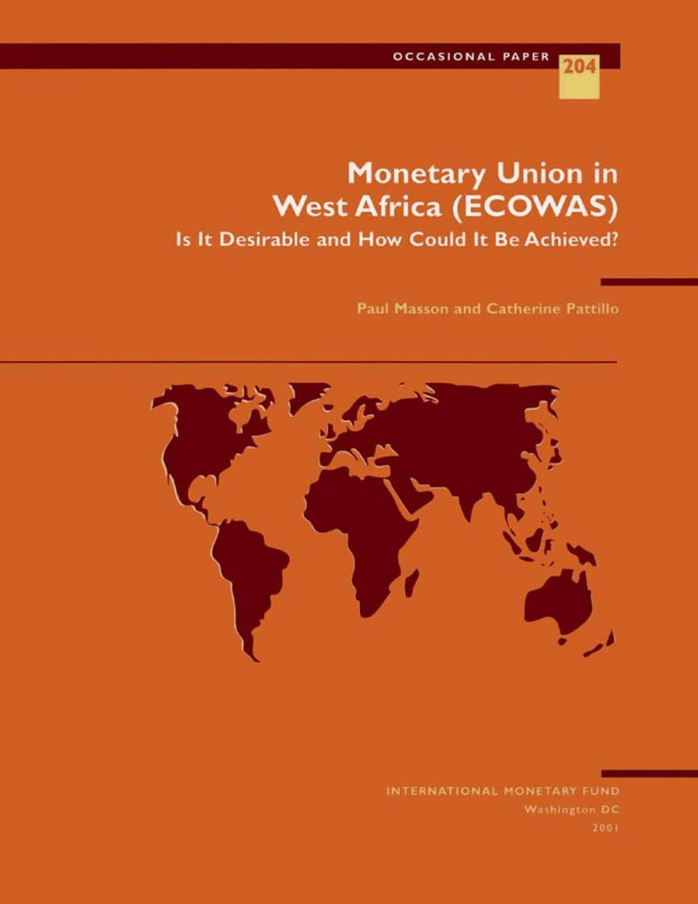 Big bigCover of Monetary Union in West Africa (ECOWAS)