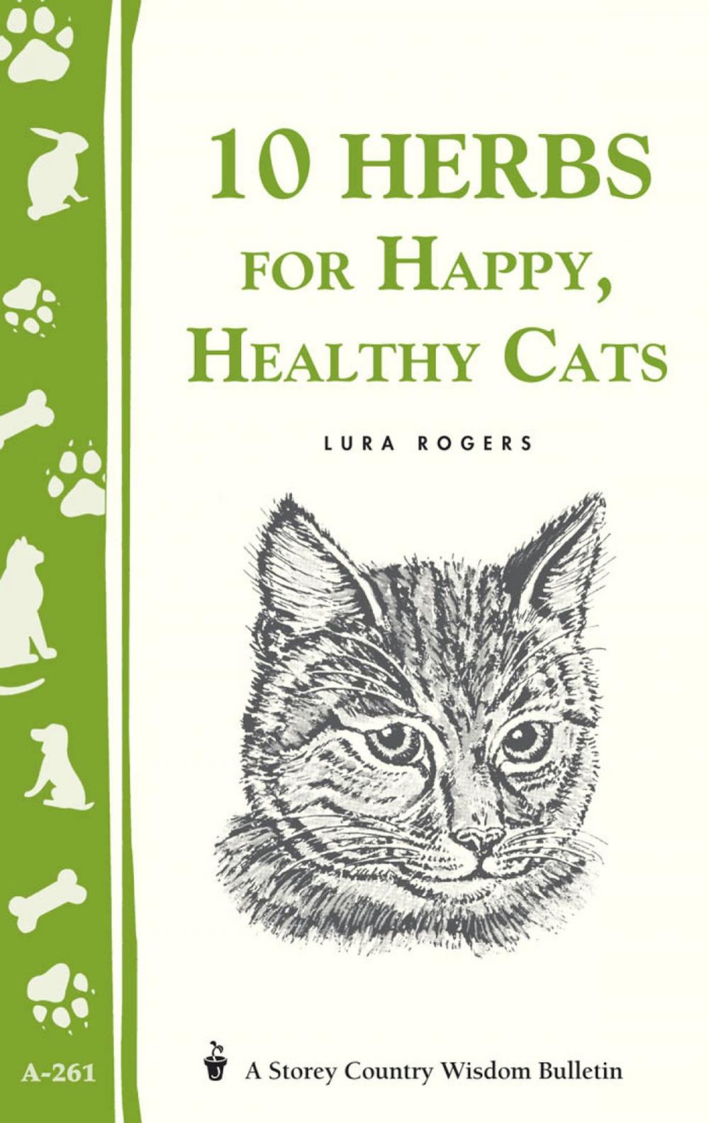 Big bigCover of 10 Herbs for Happy, Healthy Cats