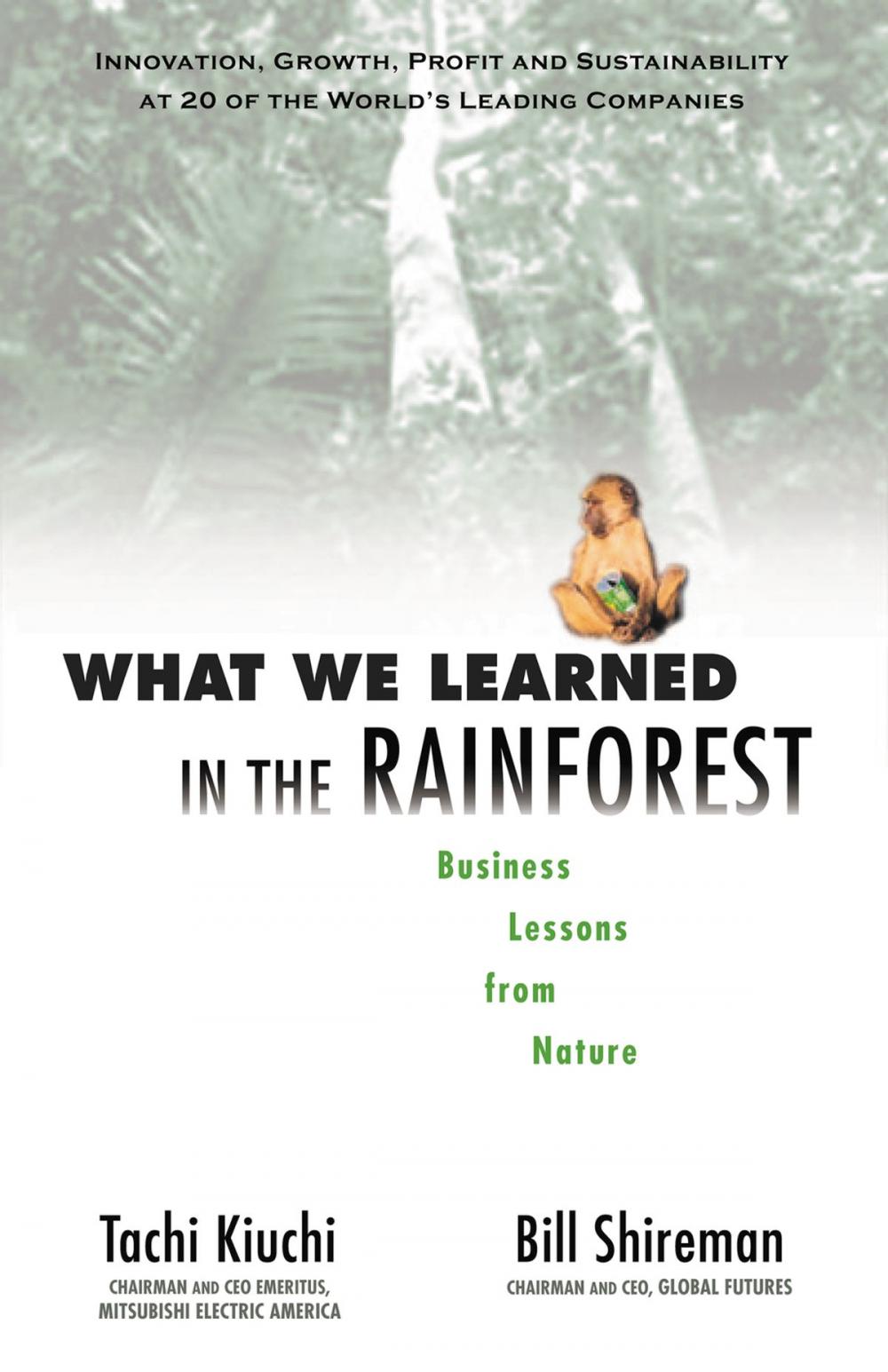 Big bigCover of What We Learned in the Rainforest