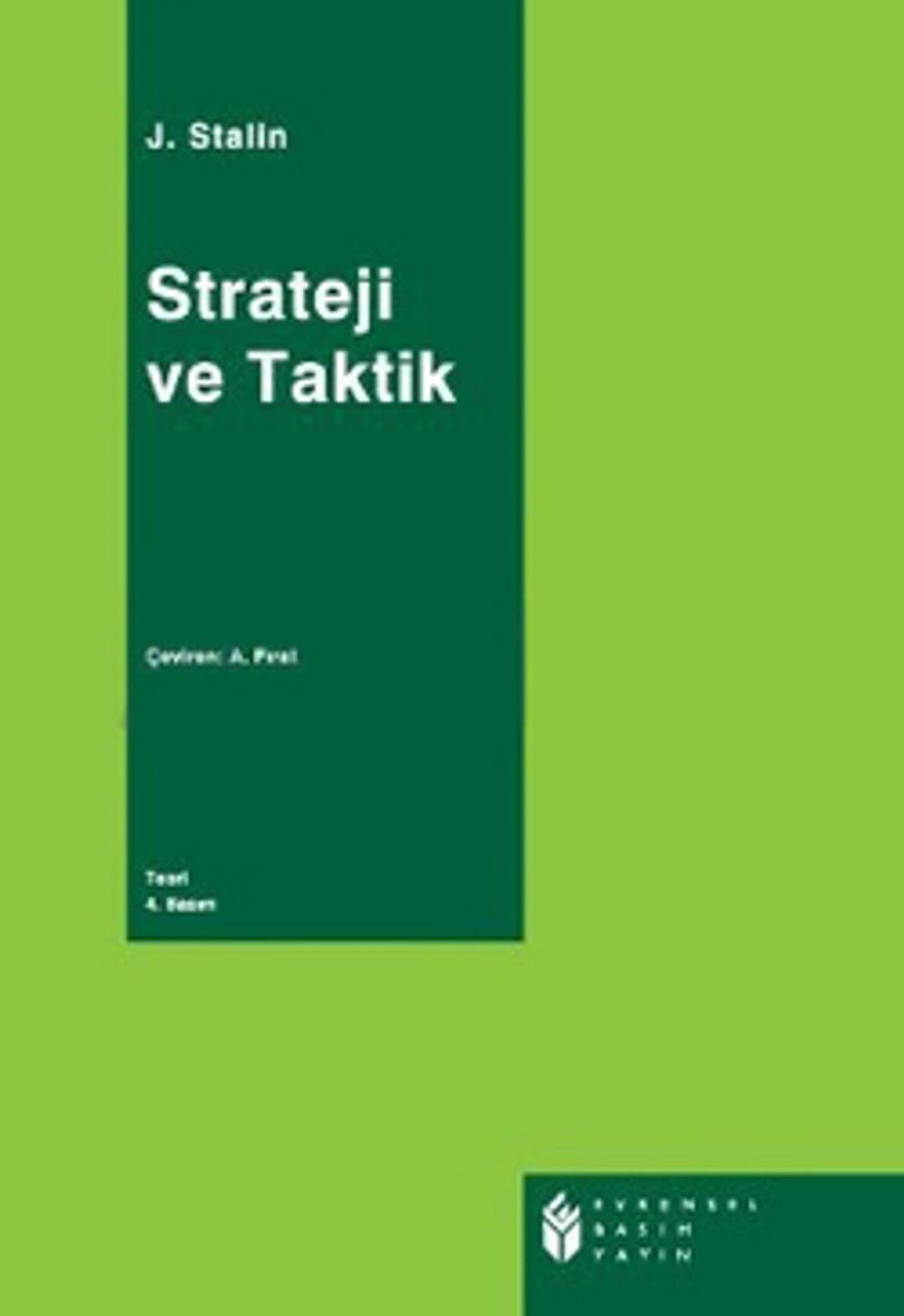 Big bigCover of Strateji ve Taktik