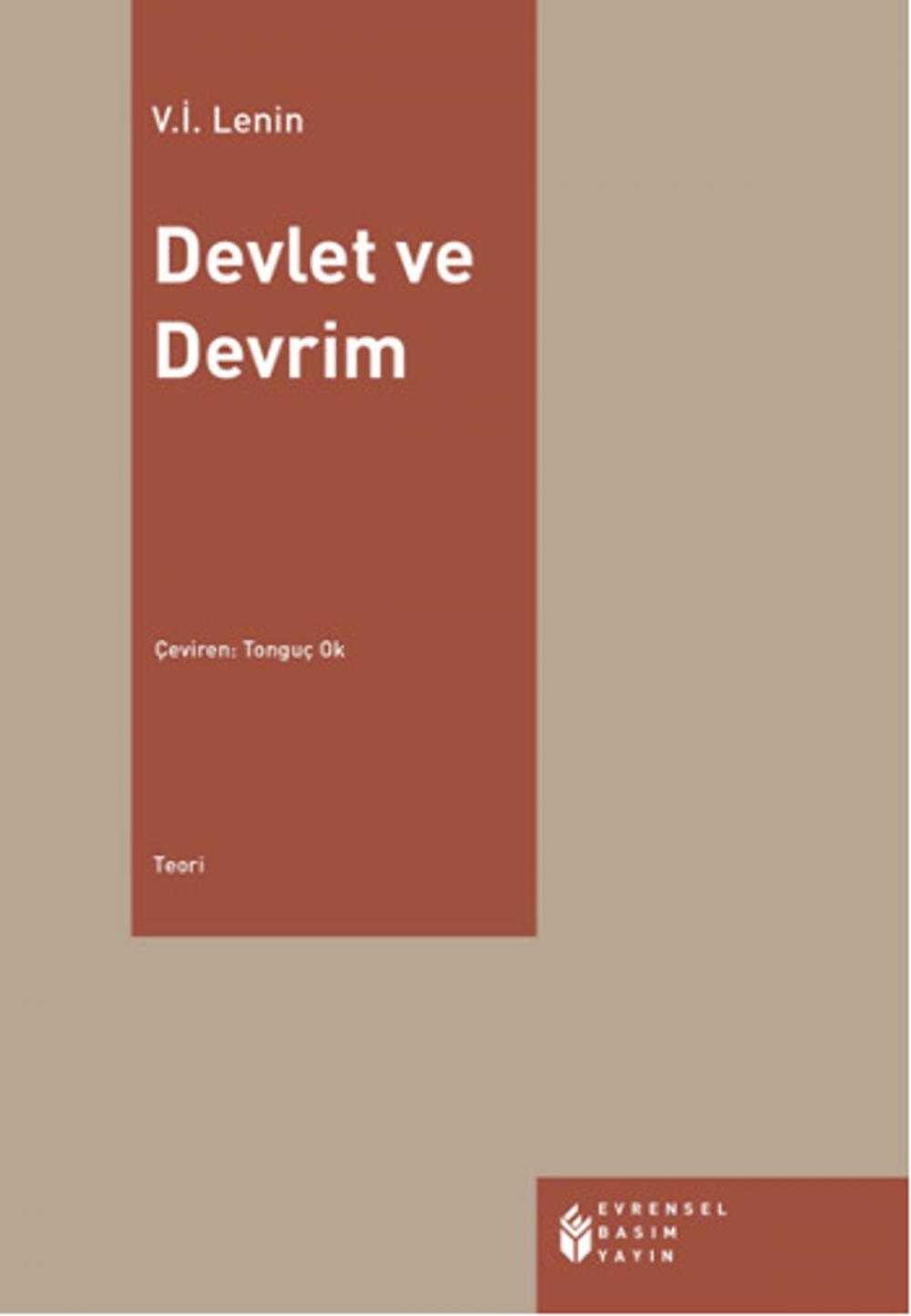 Big bigCover of Devlet ve Devrim