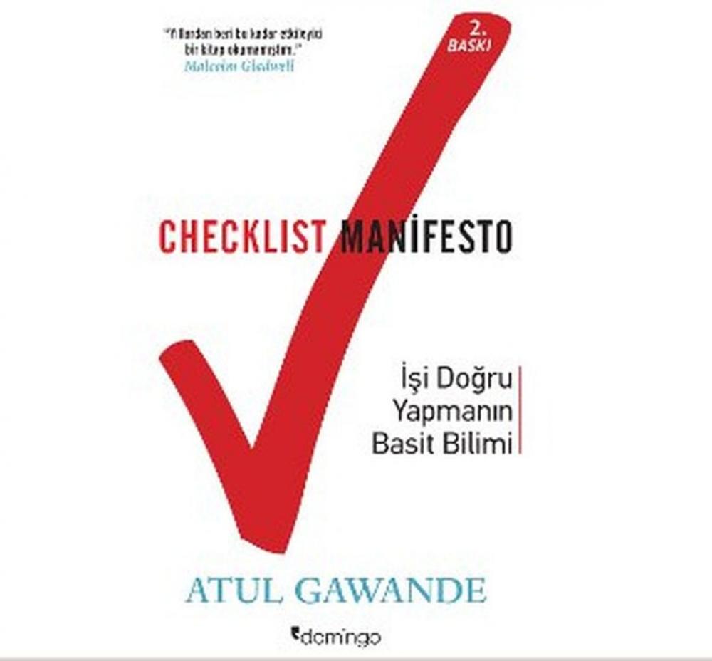 Big bigCover of Checklist Manifesto-İşi Doğru Yapma