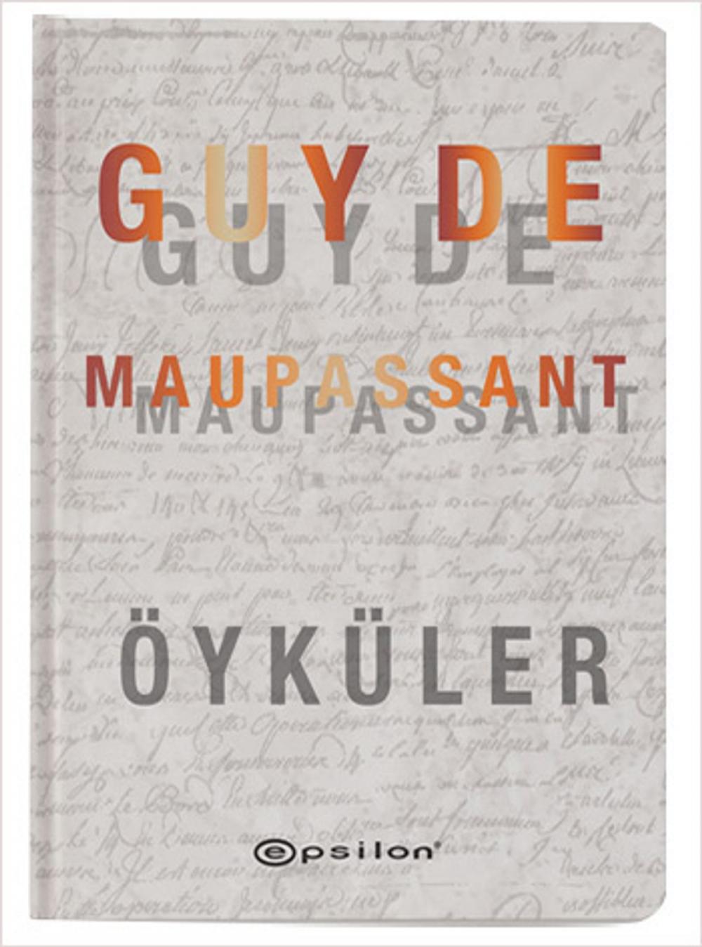 Big bigCover of Guy De Maupassant-Öyküler