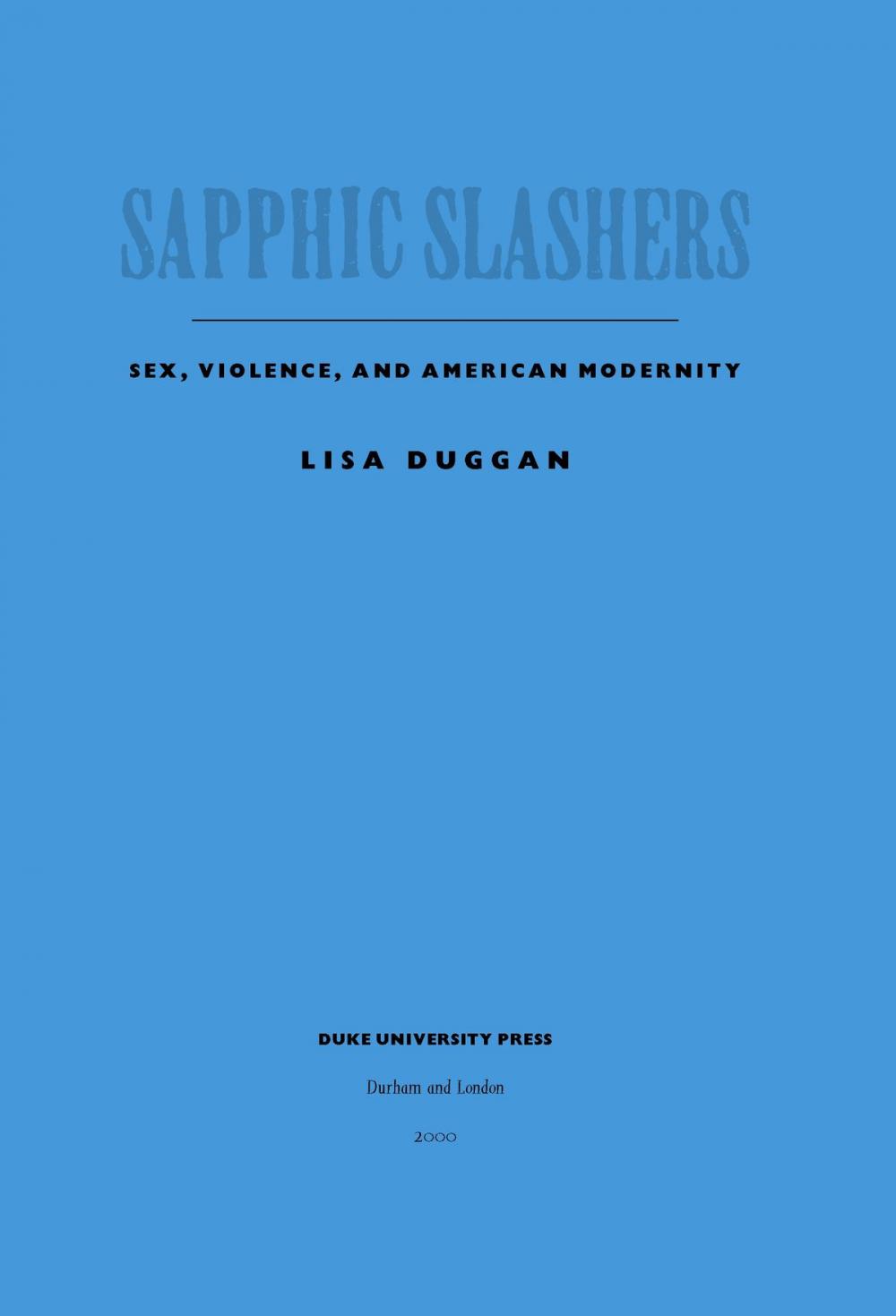 Big bigCover of Sapphic Slashers