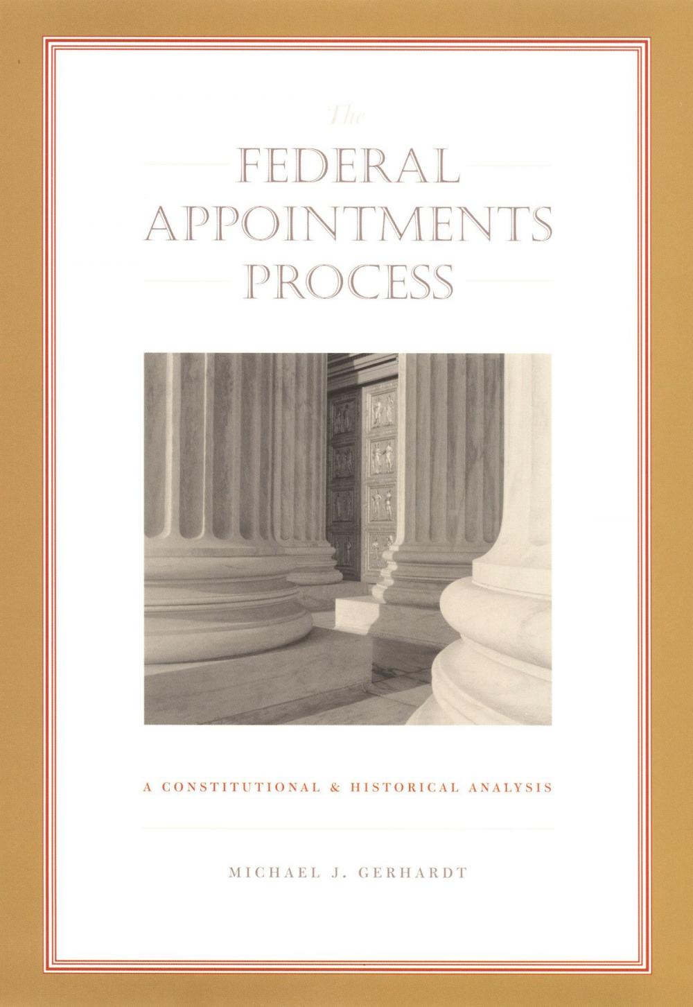 Big bigCover of The Federal Appointments Process