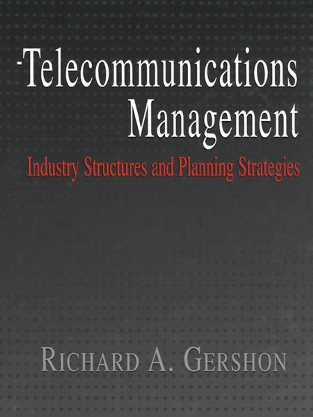 Big bigCover of Telecommunications Management