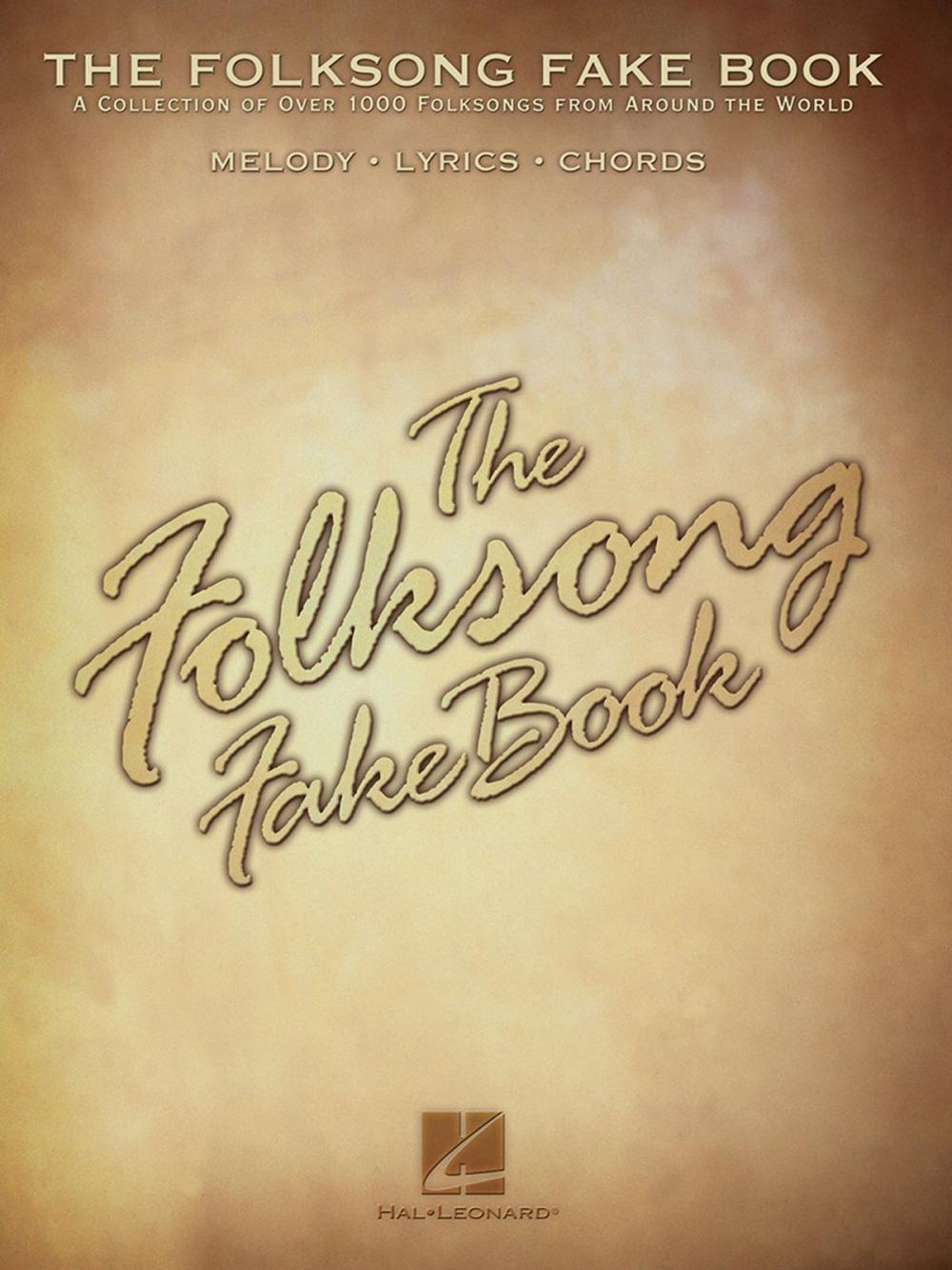 Big bigCover of The Folksong Fake Book (Songbook)