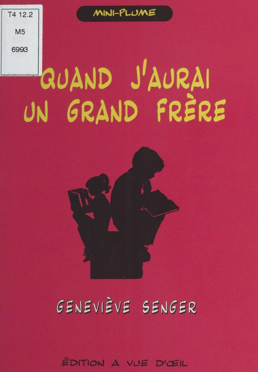 Big bigCover of Quand j'aurai un grand frère