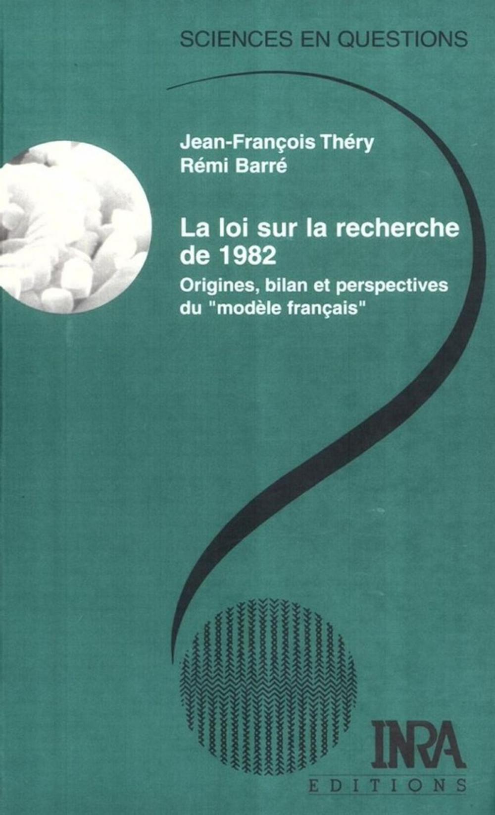 Big bigCover of La loi sur la recherche de 1982