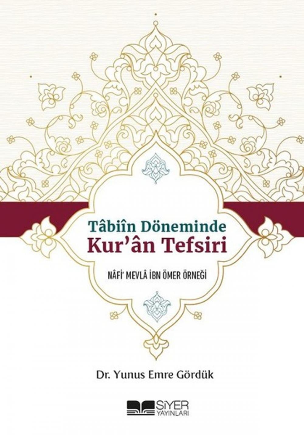 Big bigCover of Tabiın Döneminde Kur'an Tefsiri