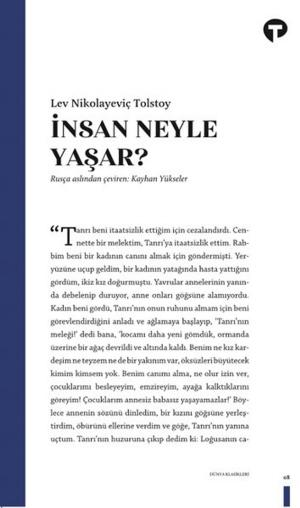 Cover of the book İnsan Ne ile Yaşar? by Jane Austen