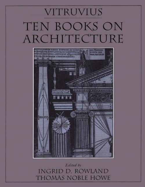 Cover of the book Vitruvius: 'Ten Books on Architecture' by Vitruvius, Cambridge University Press