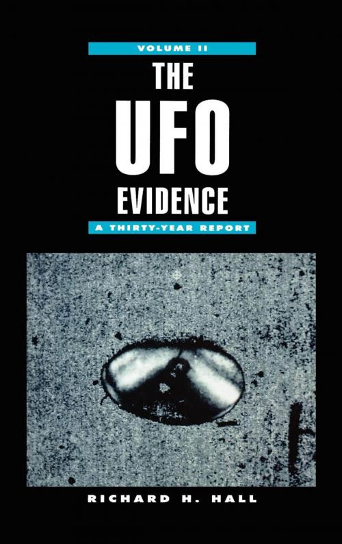 Cover of the book The UFO Evidence by Richard H. Hall, Scarecrow Press