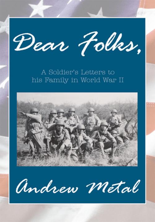 Cover of the book ''Dear Folks'' by Andrew Metal, Xlibris US