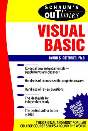 Book cover of Schaum's Outline of Visual Basic