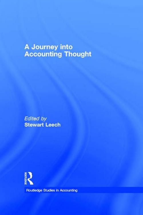 Cover of the book A Journey into Accounting Thought by Louis Goldberg, Taylor and Francis