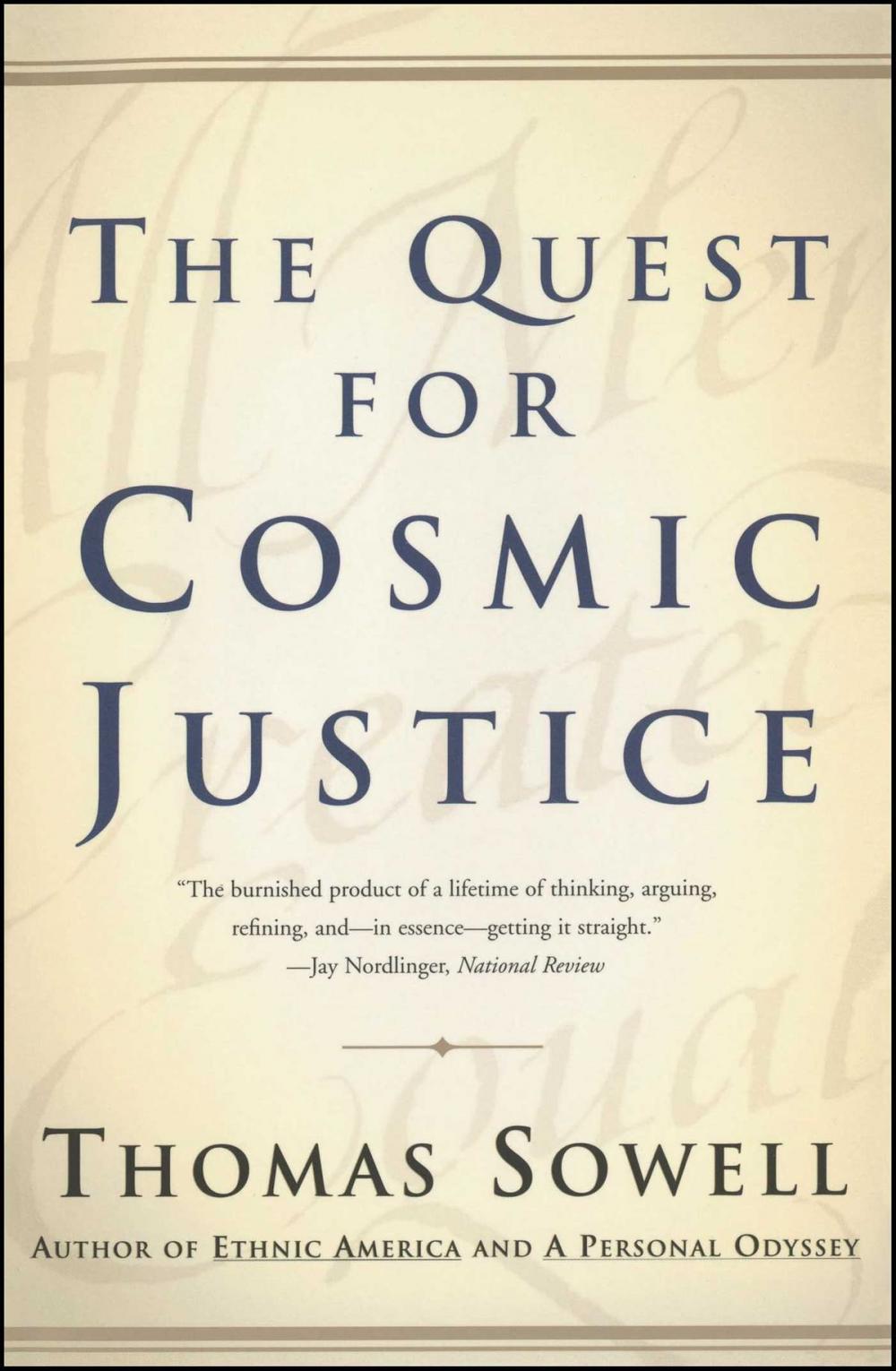 Big bigCover of The Quest for Cosmic Justice