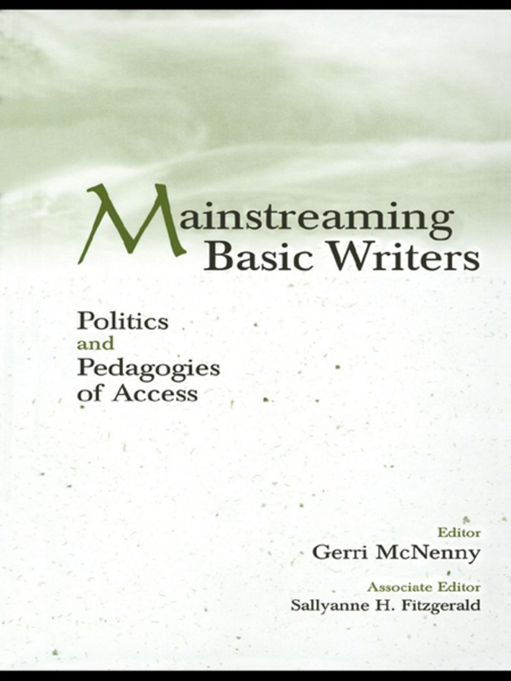 Big bigCover of Mainstreaming Basic Writers