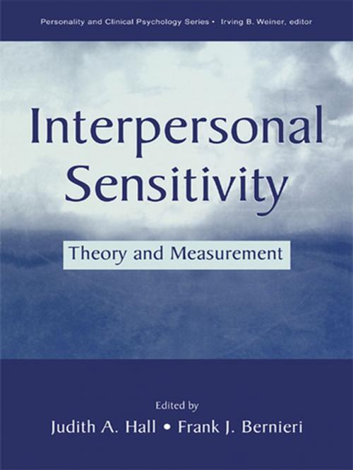 Cover of the book Interpersonal Sensitivity by , Taylor and Francis