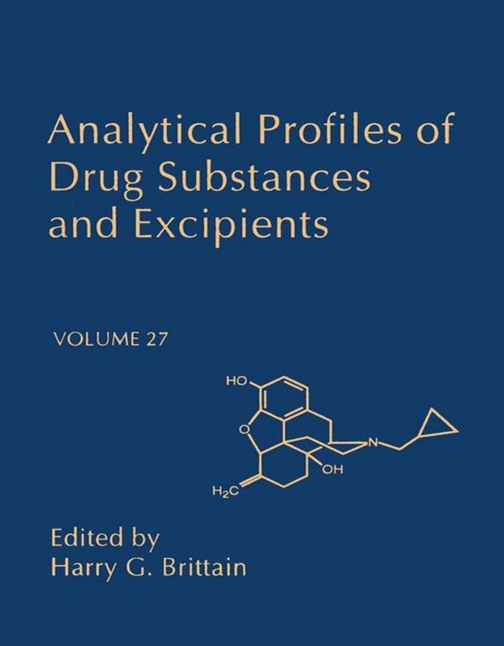 Big bigCover of Analytical Profiles of Drug Substances and Excipients