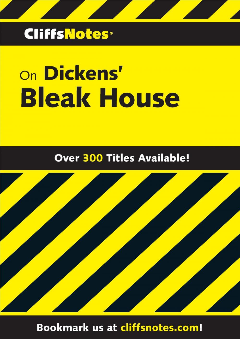 Big bigCover of CliffsNotes on Dickens' Bleak House