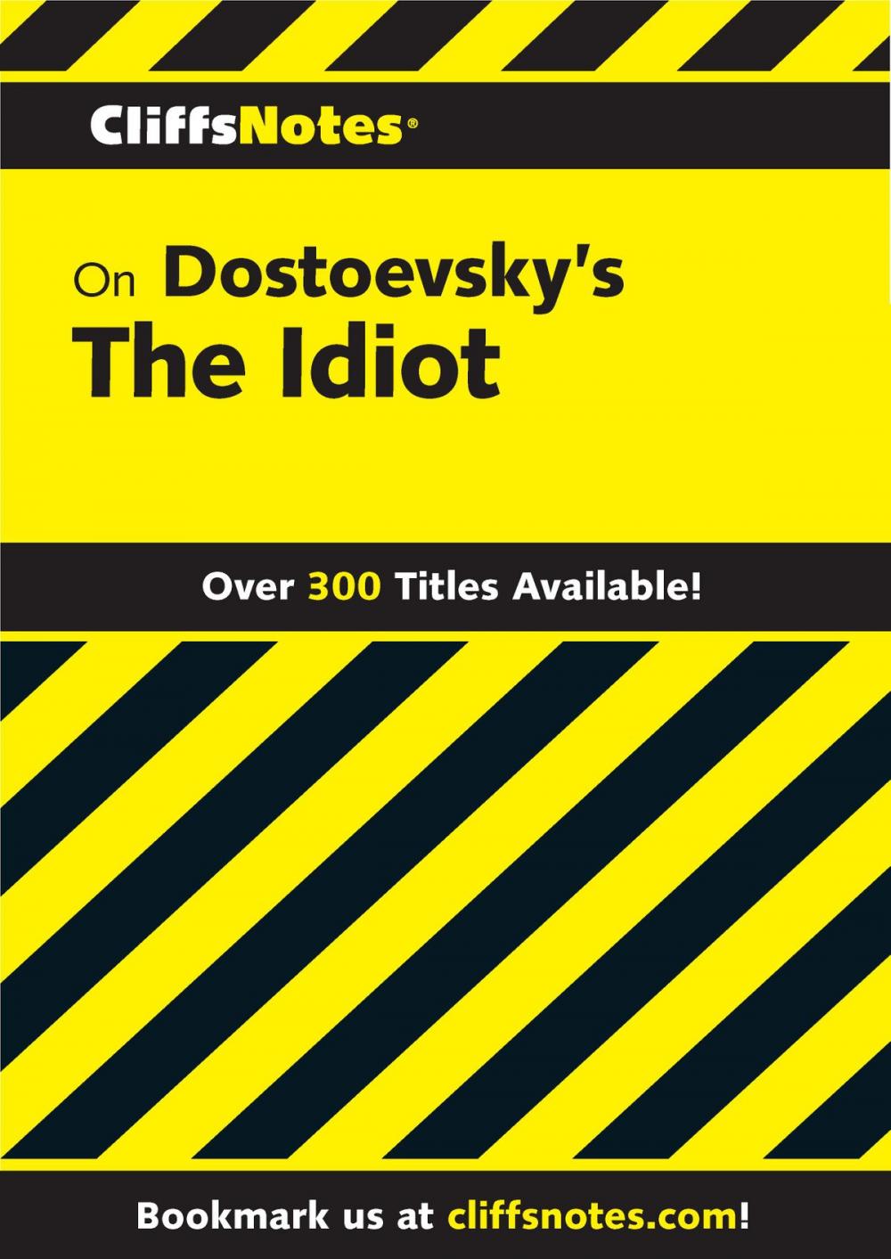 Big bigCover of CliffsNotes on Dostoevsky's The Idiot