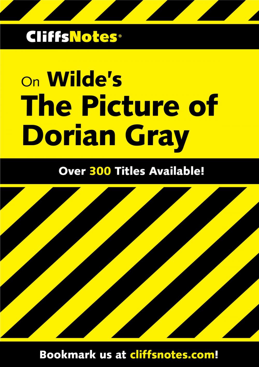 Big bigCover of CliffsNotes on Wilde's The Picture of Dorian Gray