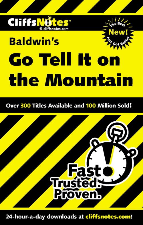 Cover of the book CliffsNotes on Baldwin's Go Tell It on the Mountain by Sherry Ann McNett, HMH Books