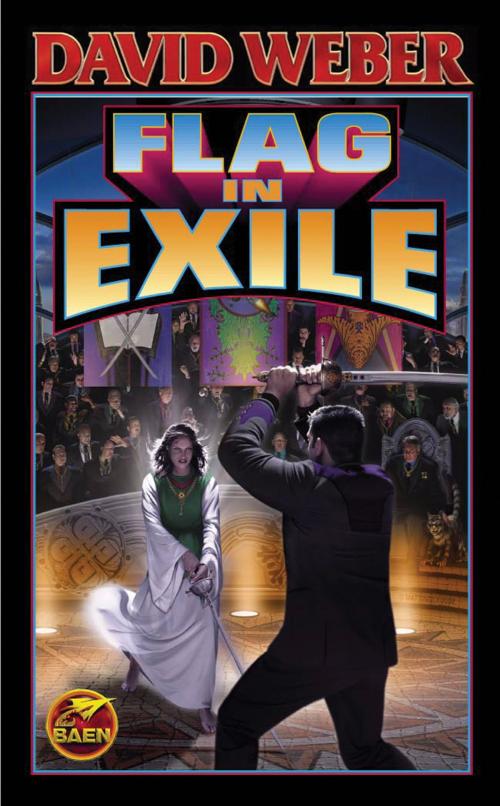 Cover of the book Flag in Exile by David Weber, Baen Books