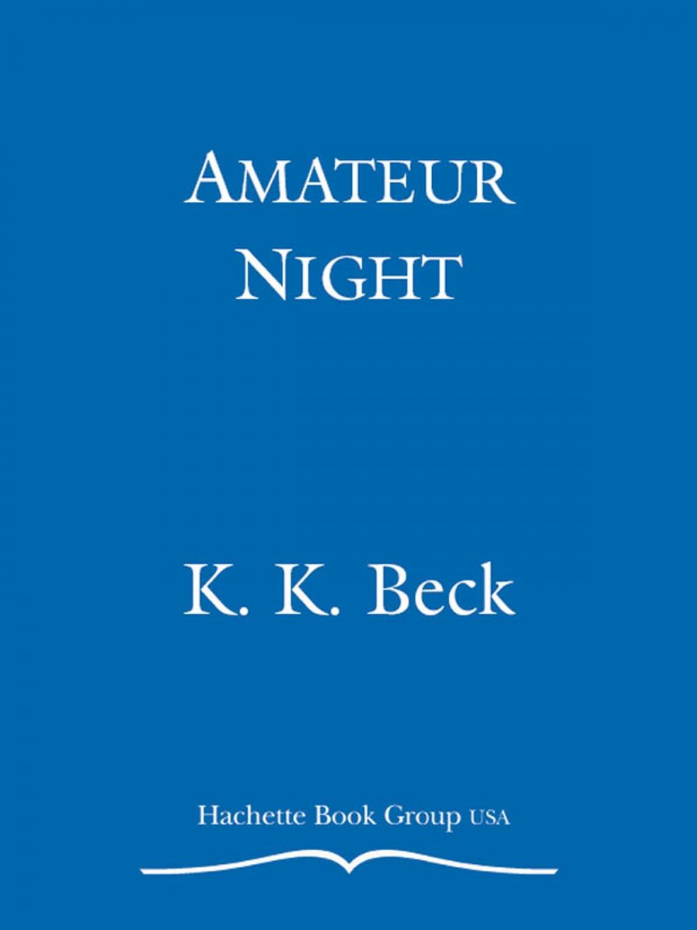 Big bigCover of Amateur Night