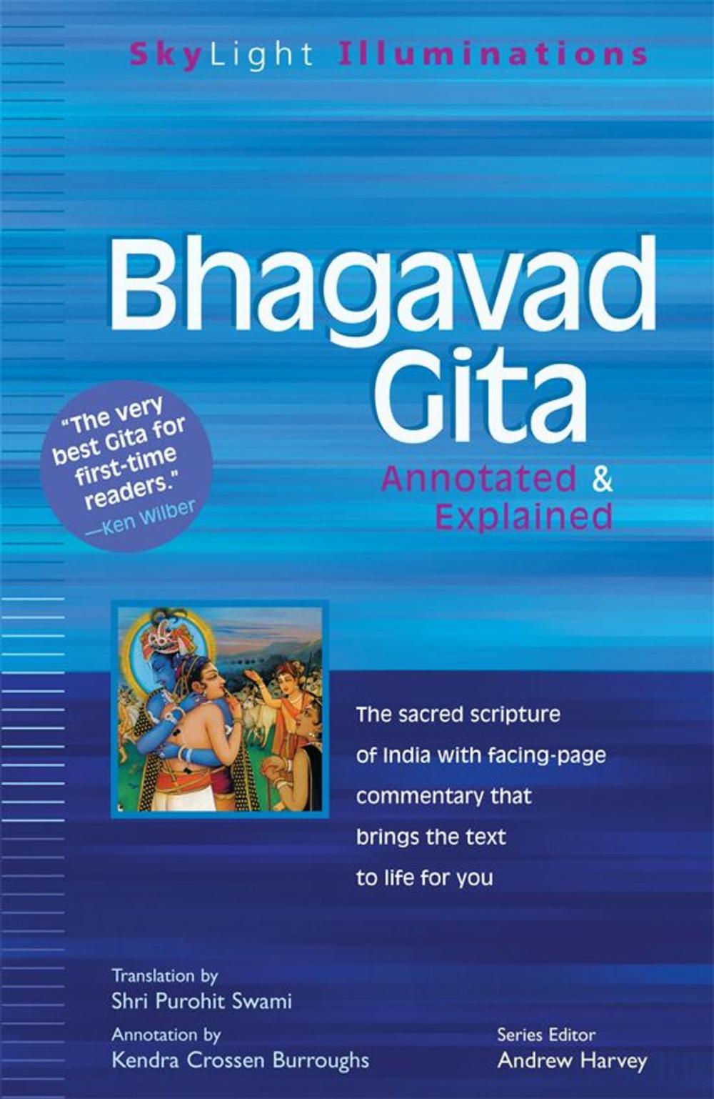 Big bigCover of Bhagavad Gita: Annotated & Explained