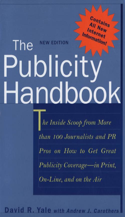 Cover of the book The Publicity Handbook, New Edition by David R. Yale, Andrew J. Carothers, McGraw-Hill Education