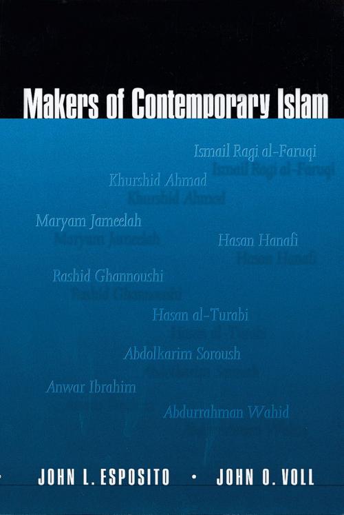 Cover of the book Makers of Contemporary Islam by John L. Esposito, John O. Voll, Oxford University Press