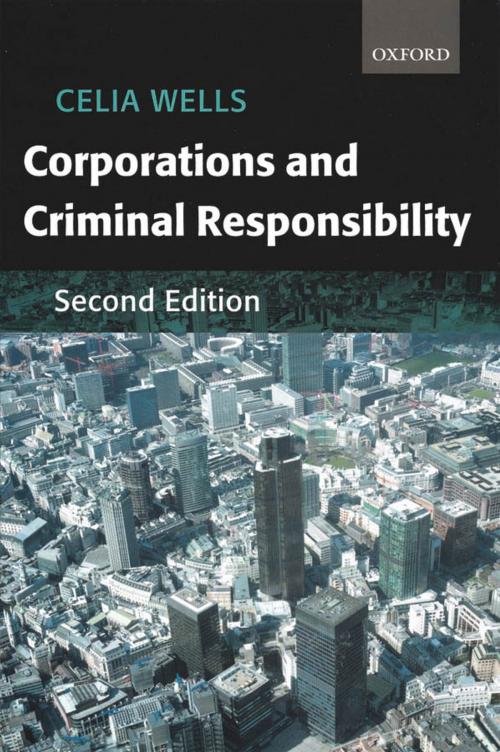 Cover of the book Corporations and Criminal Responsibility by Celia Wells, OUP Oxford