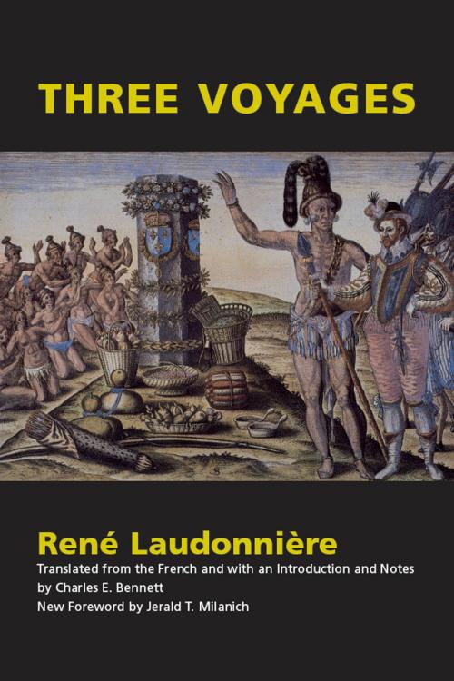 Cover of the book Three Voyages by Rene Laudonniere, University of Alabama Press