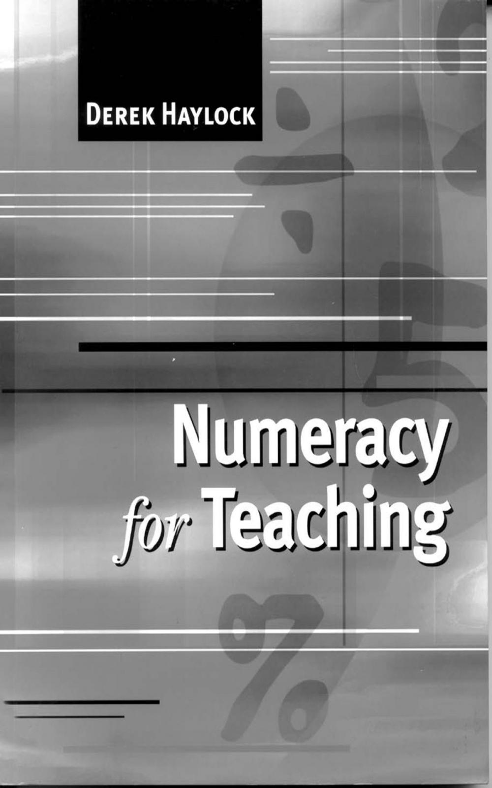 Big bigCover of Numeracy for Teaching