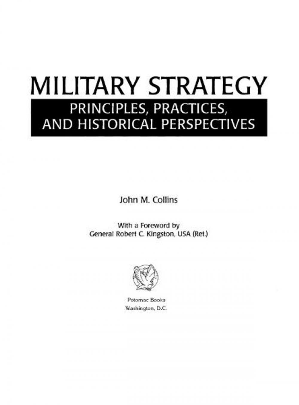 Big bigCover of Military Strategy