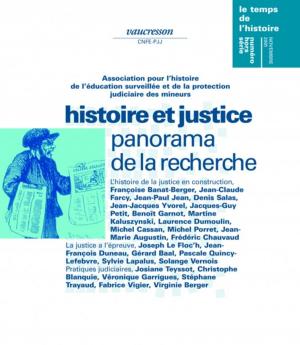 Book cover of Hors-série | 2001 - Histoire et justice, panorama de la recherche - RHEI