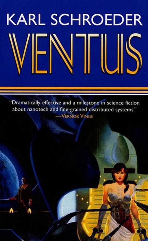 Cover of the book Ventus by Karl Schroeder, Tom Doherty Associates