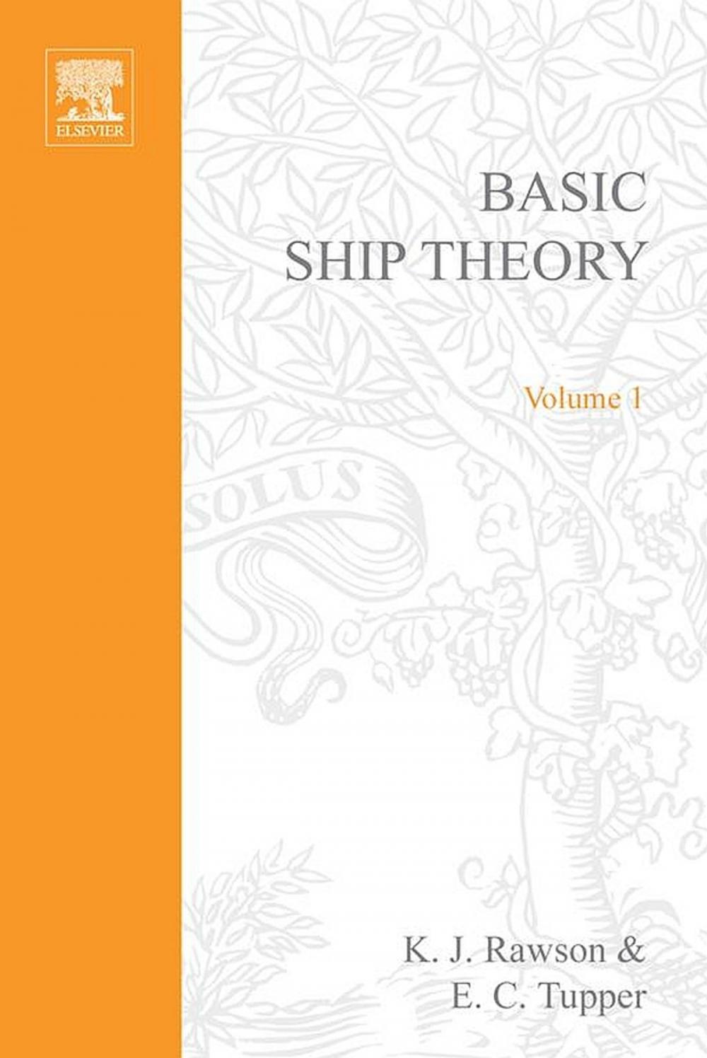 Big bigCover of Basic Ship Theory Volume 1