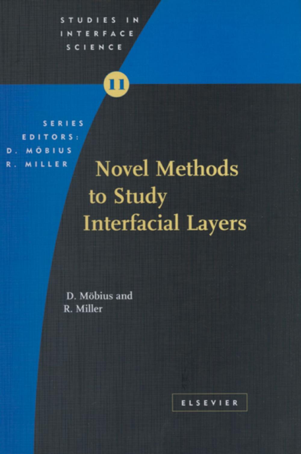 Big bigCover of Novel Methods to Study Interfacial Layers