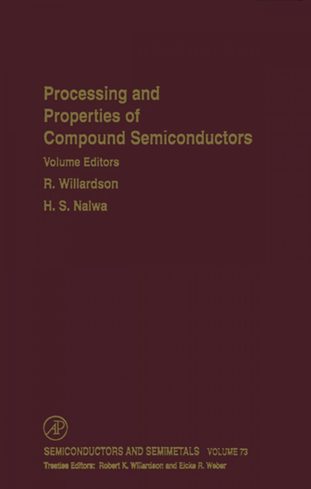 Big bigCover of Processing and Properties of Compound Semiconductors