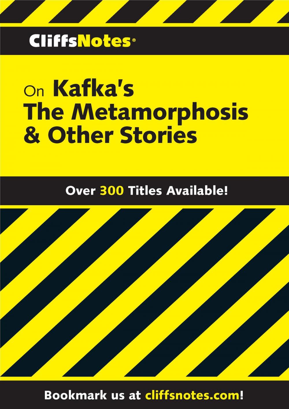 Big bigCover of CliffsNotes on Kafka's The Metamorphosis & Other Stories