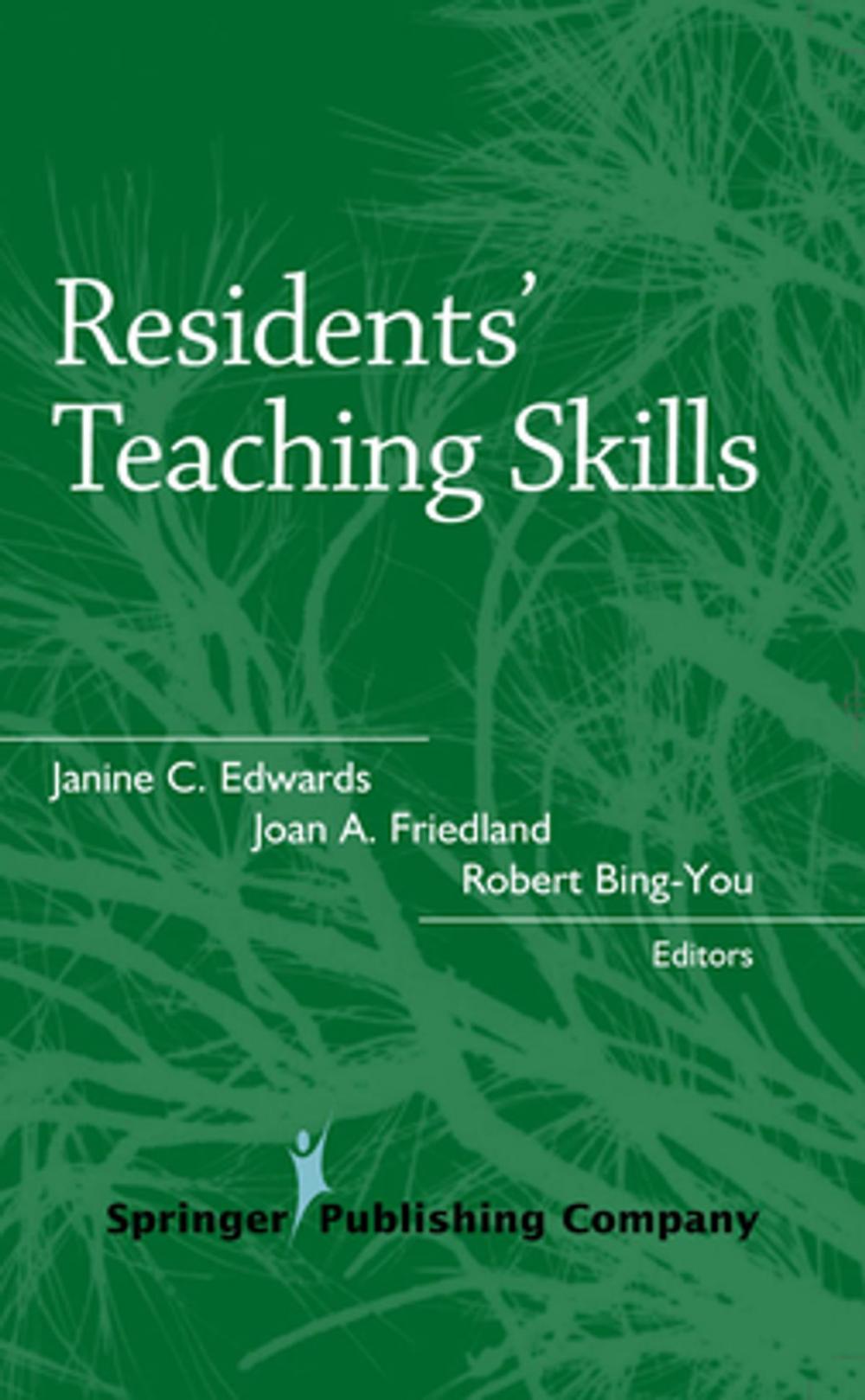 Big bigCover of Residents' Teaching Skills