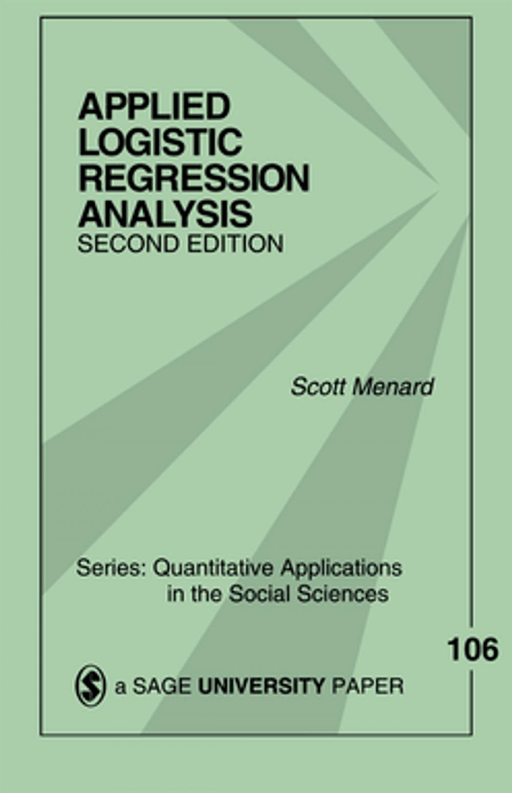 Big bigCover of Applied Logistic Regression Analysis