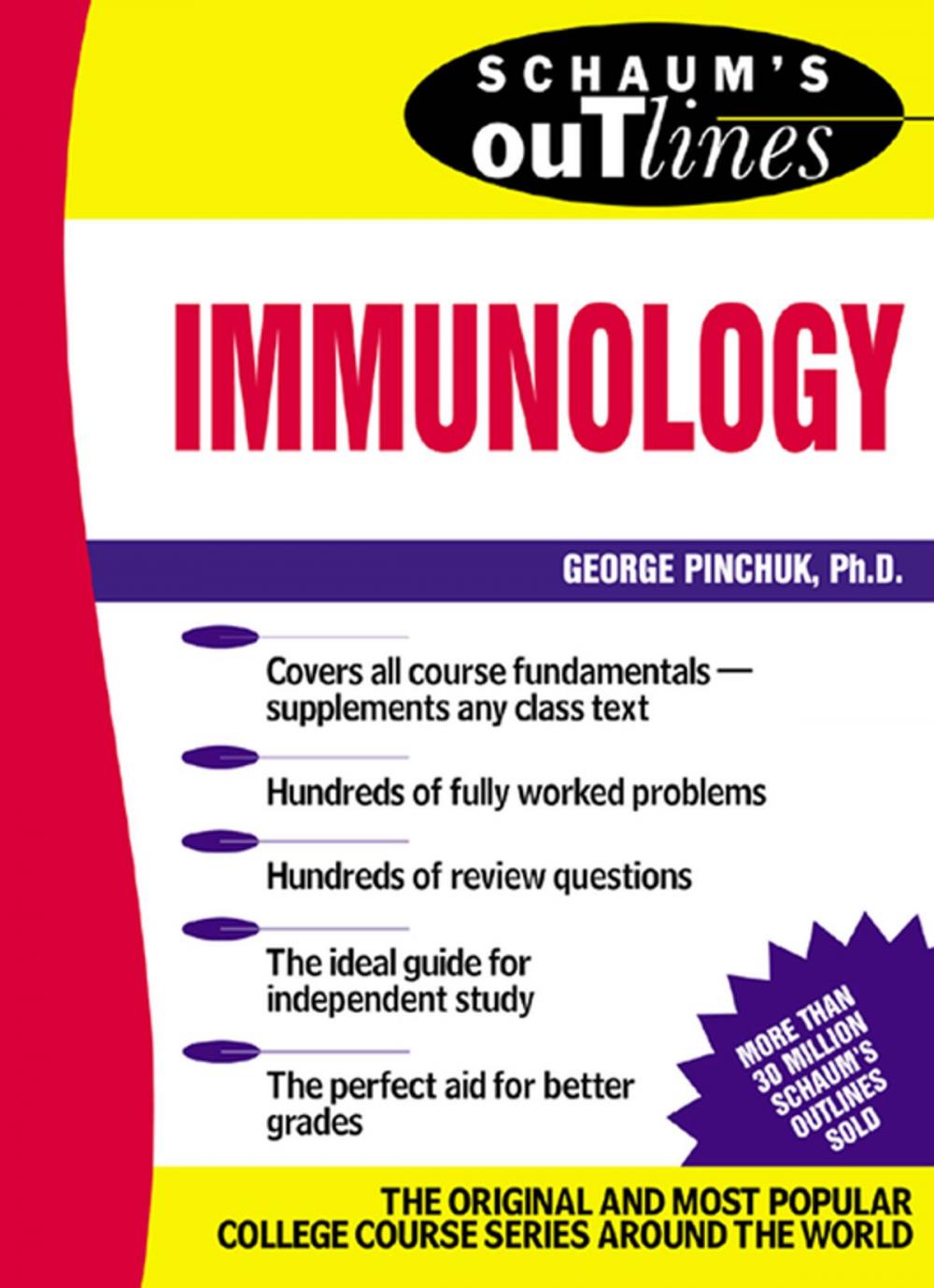 Big bigCover of Schaum's Outline of Immunology