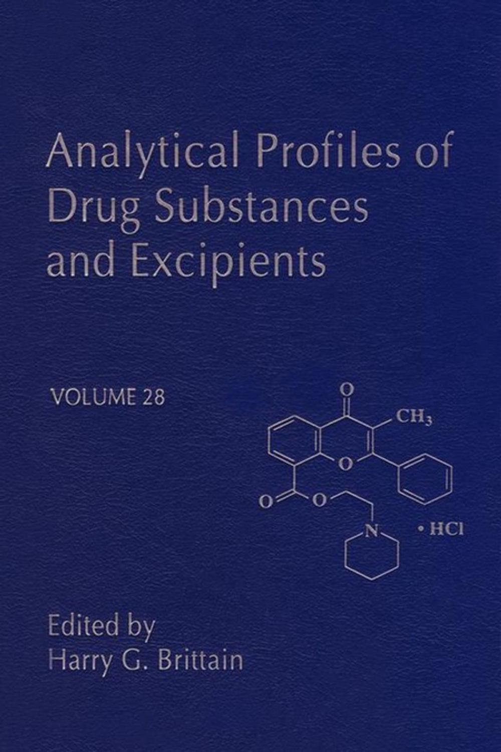 Big bigCover of Analytical Profiles of Drug Substances and Excipients