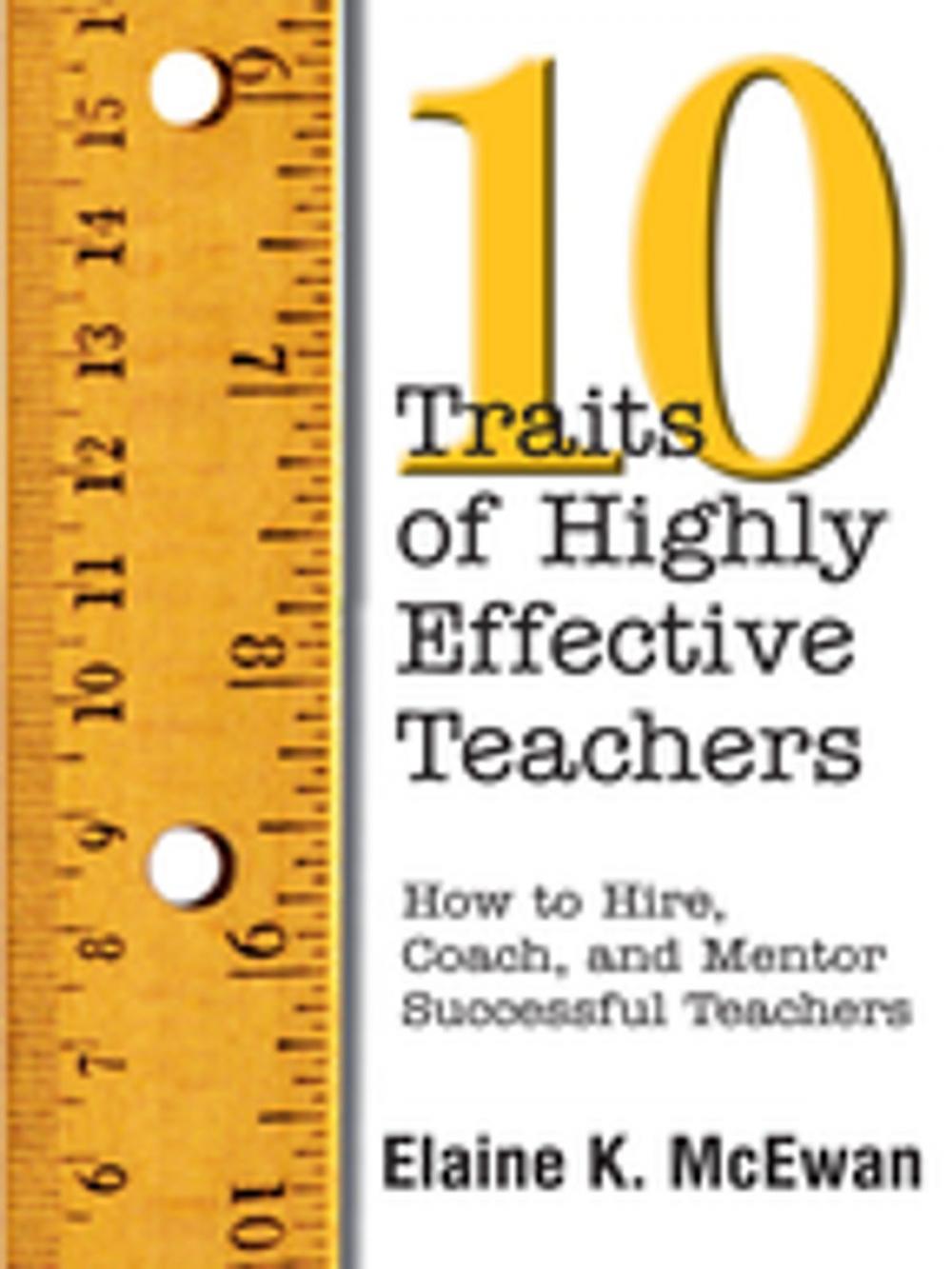 Big bigCover of Ten Traits of Highly Effective Teachers