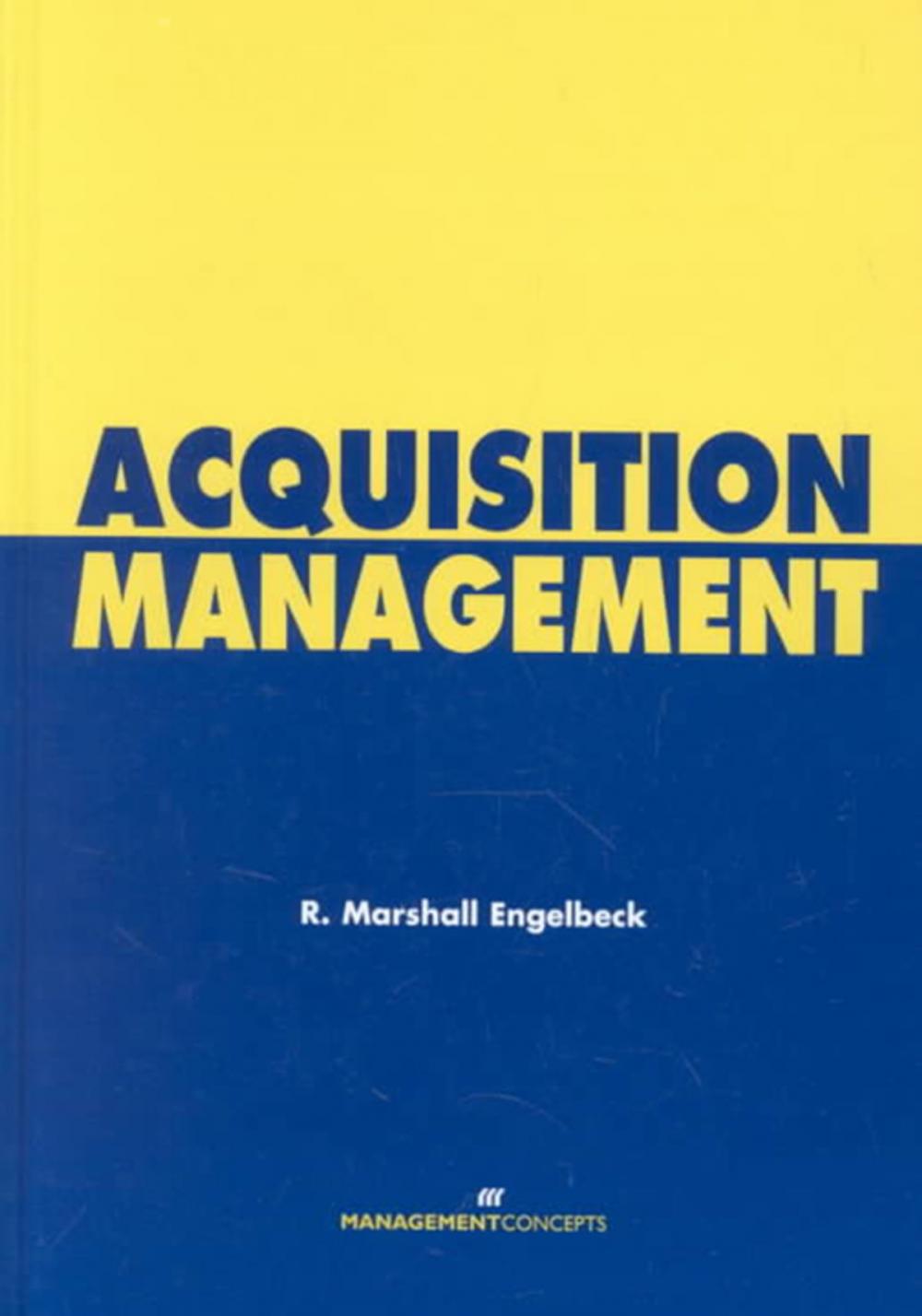 Big bigCover of Acquisition Management